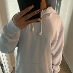 SO White Crew Neck Sweater Soft Cozy Knit